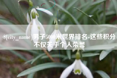 巢湖男子5000米世界排名-这些积分不仅关乎个人荣誉