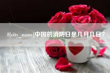 巢湖中国的消防日是几月几日？