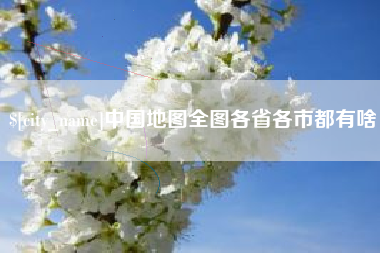 巢湖中国地图全图各省各市都有啥