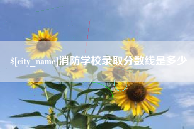 巢湖消防学校录取分数线是多少
