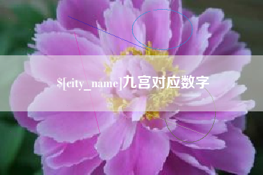 巢湖九宫对应数字