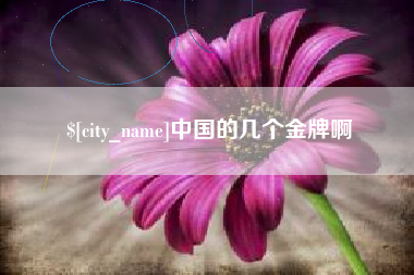巢湖中国的几个金牌啊