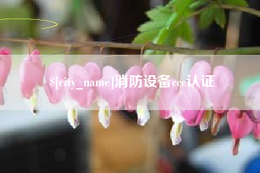 巢湖消防设备ccc认证