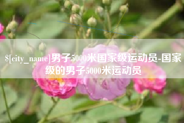 巢湖男子5000米国家级运动员-国家级的男子5000米运动员