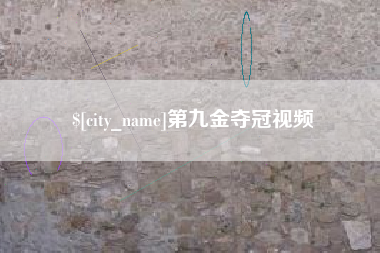 巢湖第九金夺冠视频