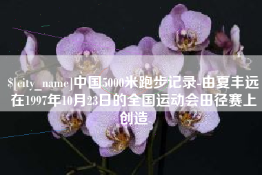 巢湖中国5000米跑步记录-由夏丰远在1997年10月23日的全国运动会田径赛上创造