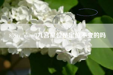 巢湖九宫星位是定位不变的吗