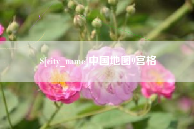 巢湖中国地图9宫格